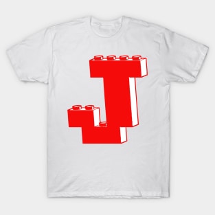 THE LETTER J, Customize My Minifig T-Shirt